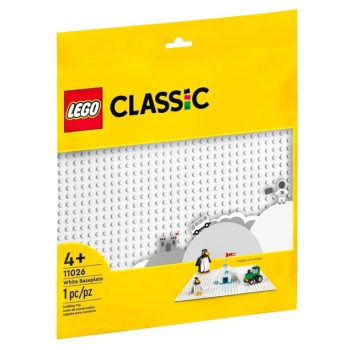 LEGO(R) CLASSIC 11026 Biała płytka konstrukcyjna